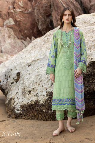 SN4 06 Sunshine Premium Embroidered Lawn Collection Vol 1