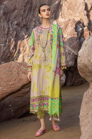 SN4 08 Sunshine Premium Embroidered Lawn Collection Vol 1