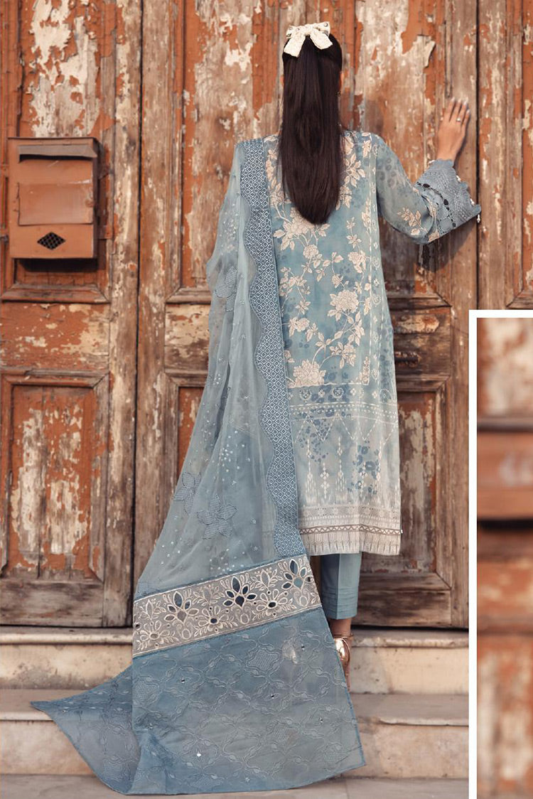 Picture of Nureh - NS 116 Maya Embroidered Swiss Voil Collection Vol 1 - Available at Raja Sahib