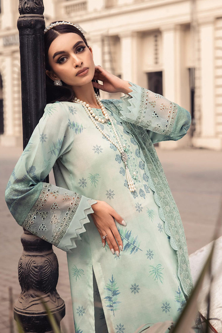 Picture of Nureh - NS 118 Maya Embroidered Swiss Voil Collection Vol 1 - Available at Raja Sahib