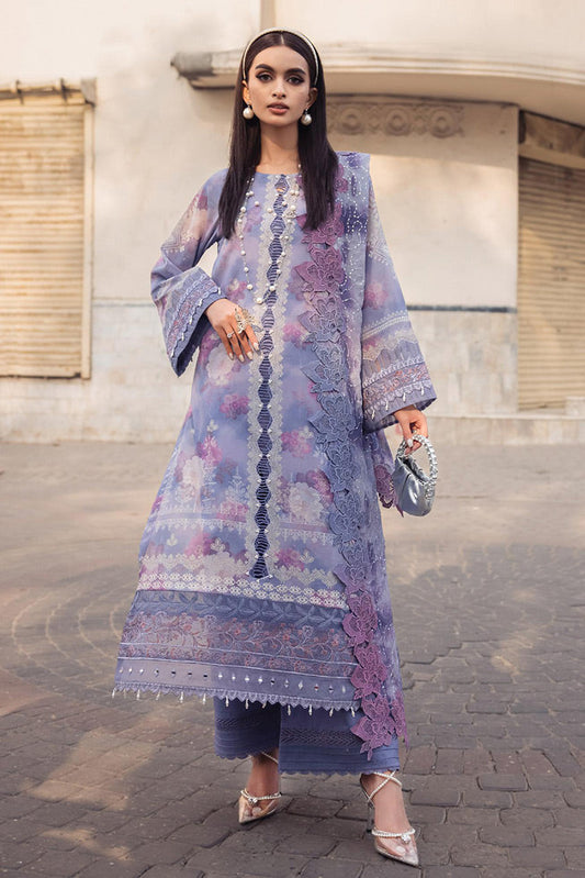 Picture of Nureh - NS 119 Maya Embroidered Swiss Voil Collection Vol 1 - Available at Raja Sahib