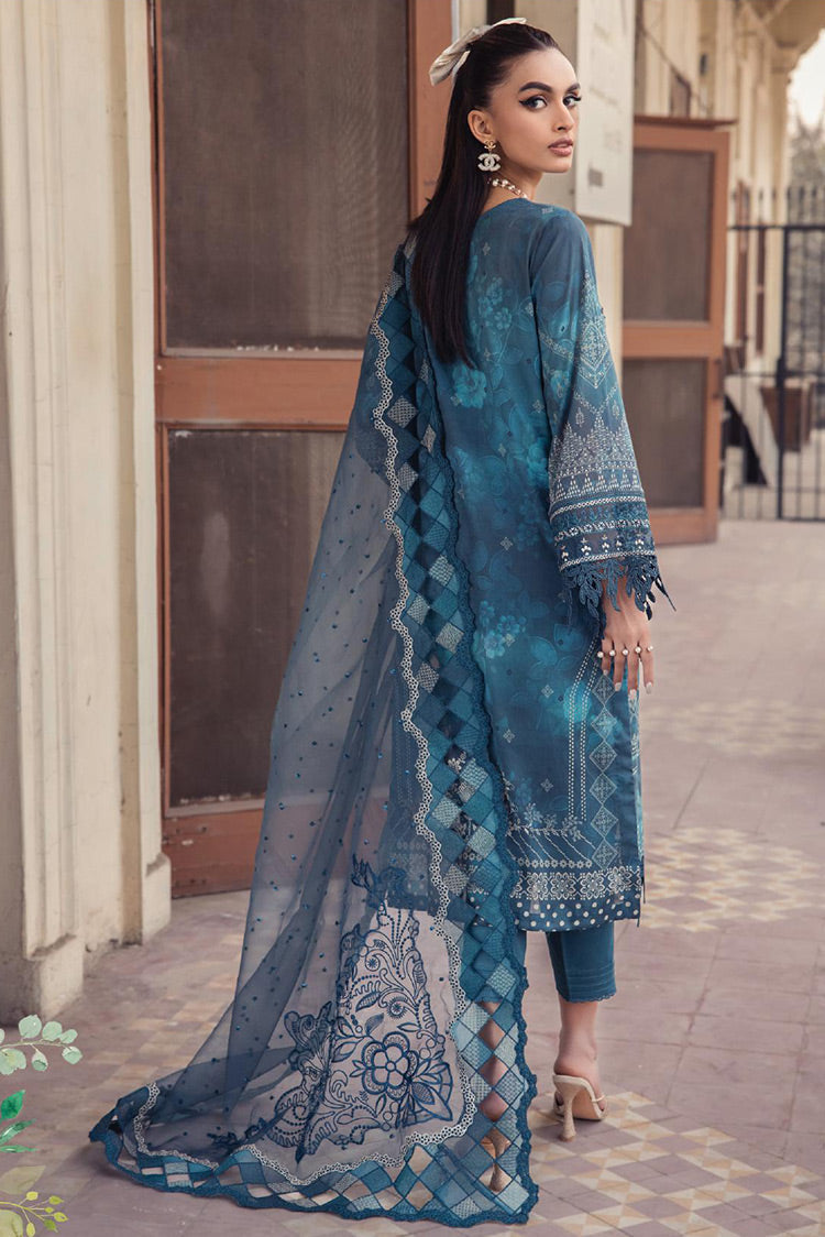 Picture of Nureh - NS 120 Maya Embroidered Swiss Voil Collection Vol 1 - Available at Raja Sahib