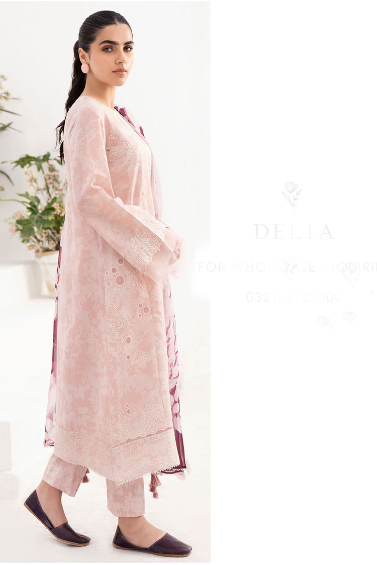 Picture of Jazmin - Design 10 Delia Embroidered Lawn Collection - Available at Raja Sahib