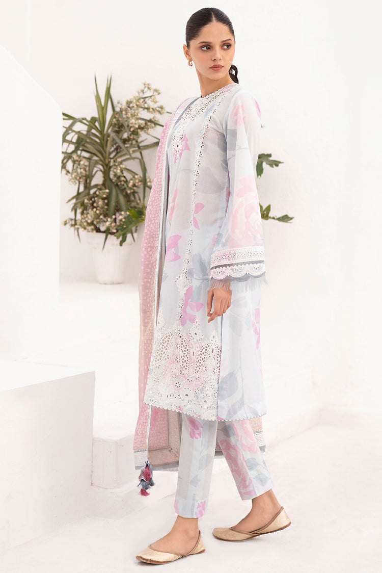 Picture of Jazmin - Design 05 Delia Embroidered Lawn Collection - Available at Raja Sahib