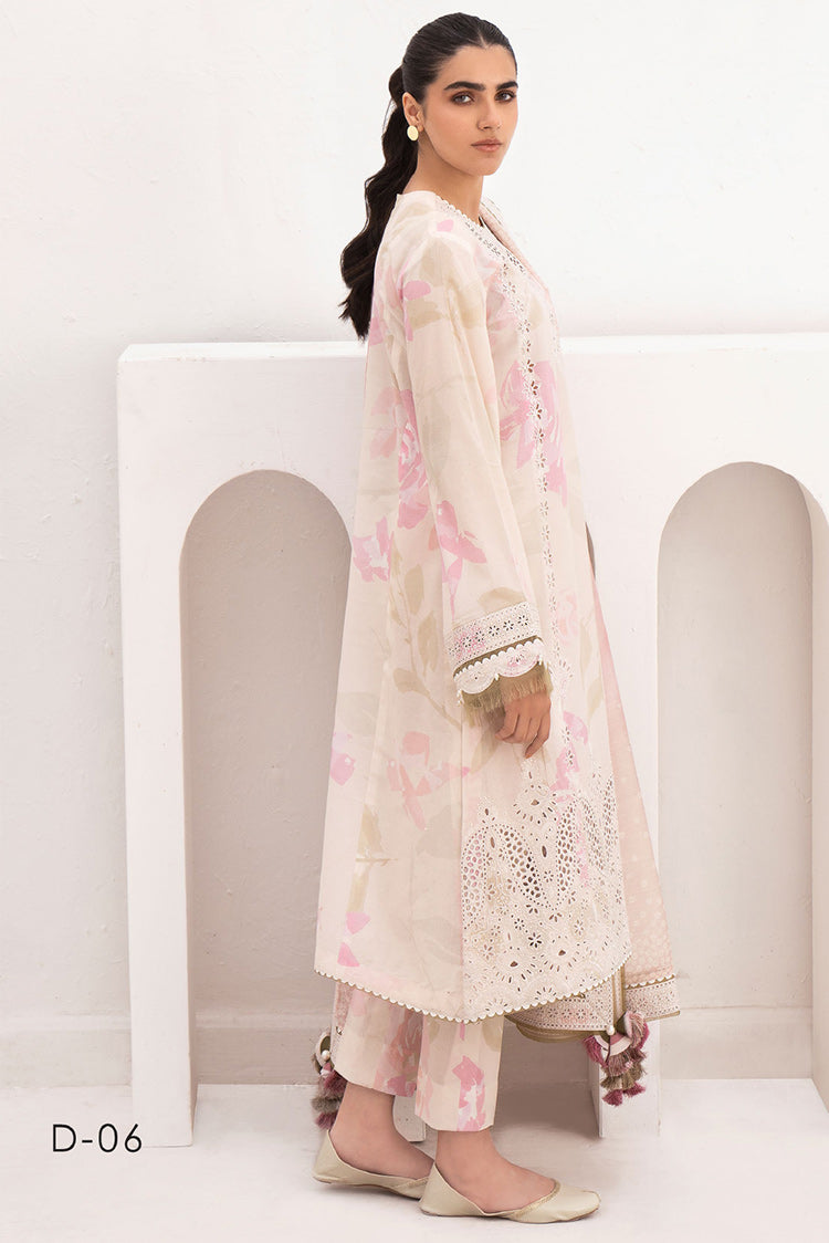 Picture of Jazmin - Design 06 Delia Embroidered Lawn Collection - Available at Raja Sahib