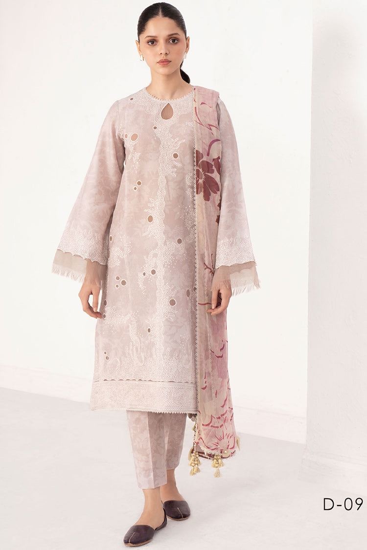 Picture of Jazmin - Design 09 Delia Embroidered Lawn Collection - Available at Raja Sahib