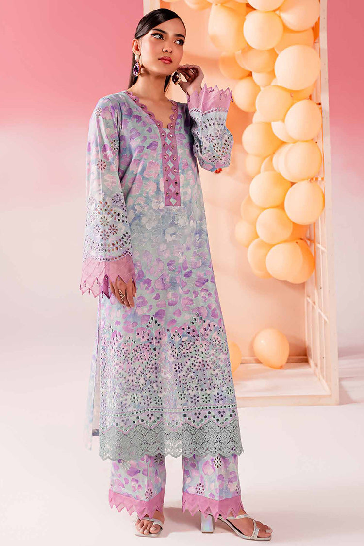 Picture of Nureh - NU2 140 Ballerina 2 Piece Embroidered Chikankari Lawn Collection Vol 1 - Available at Raja Sahib