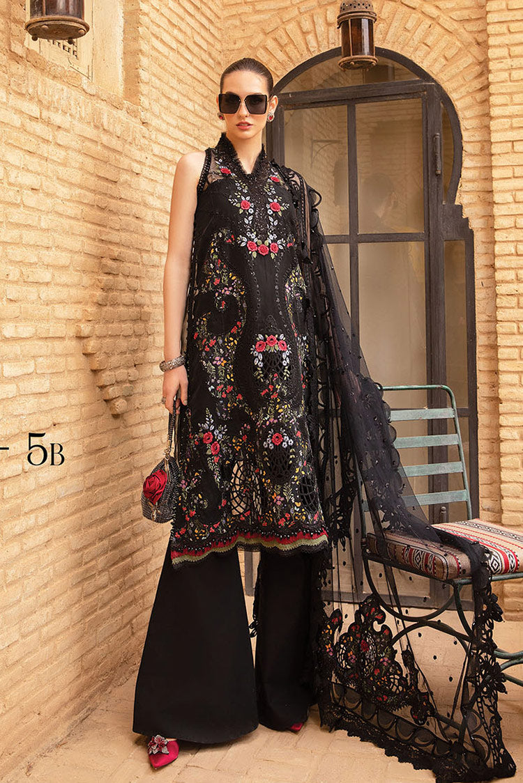 Picture of Maria B - Design 5B Voyage A Luxe Tunisia Luxury Lawn Collection - Available at Raja Sahib