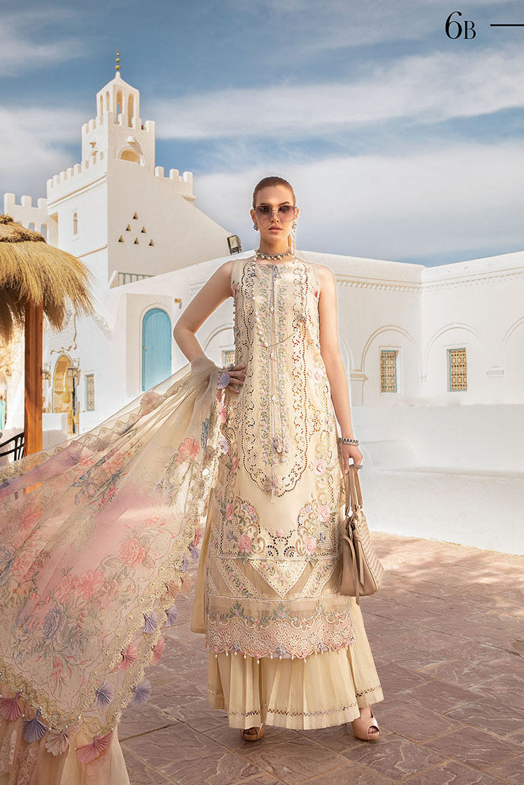 Picture of Maria B - Design 6B Voyage A Luxe Tunisia Luxury Lawn Collection - Available at Raja Sahib