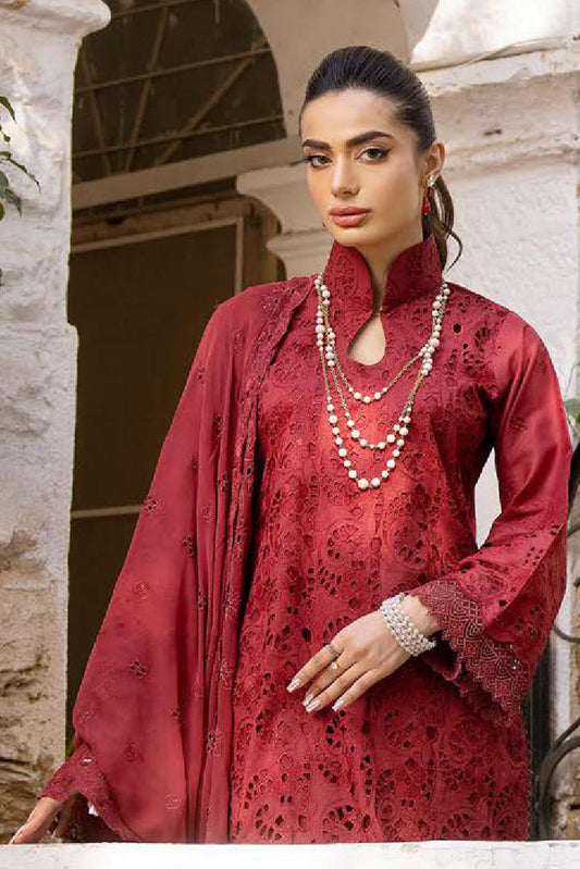 Picture of Shaista - Design 463 Premium Embroidered Chikankari Lawn Collection - Available at Raja Sahib