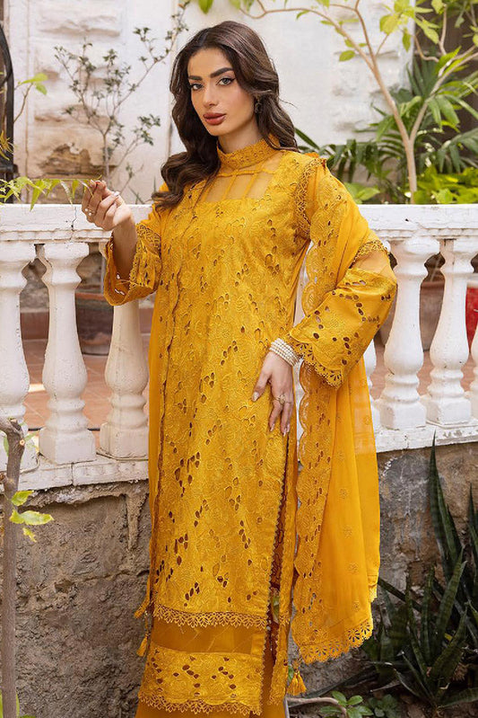 Picture of Shaista - Design 466 Premium Embroidered Chikankari Lawn Collection - Available at Raja Sahib