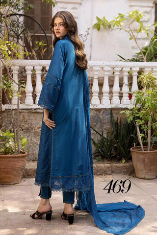 Design 469 Premium Embroidered Chikankari Lawn Collection