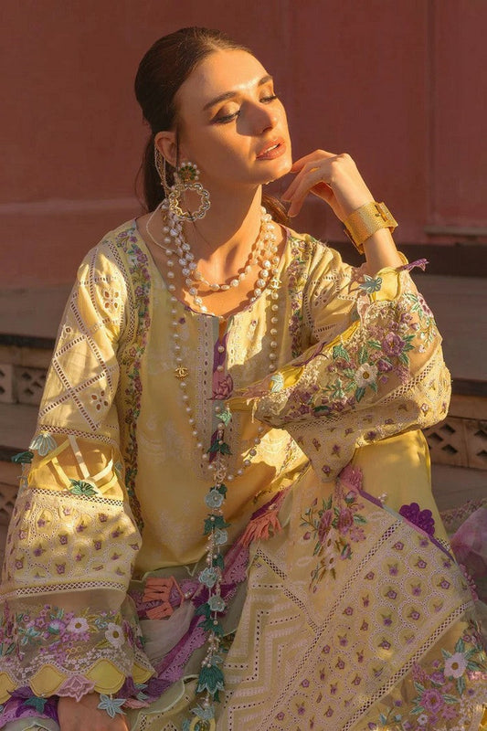 Picture of Annus Abrar - 10 AMAYA Neroli Luxury Lawn Collection - Available at Raja Sahib