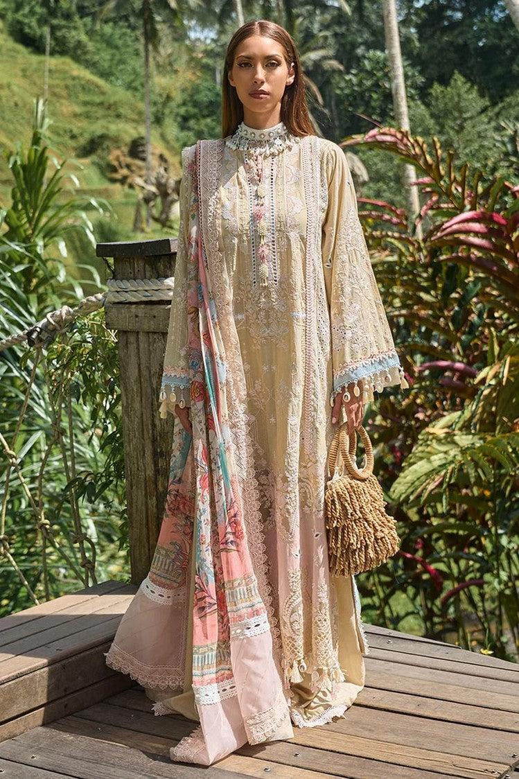 Picture of Ansab Jahangir - AJ LL 24 03 Adenium Zoha Luxury Lawn Collection - Available at Raja Sahib