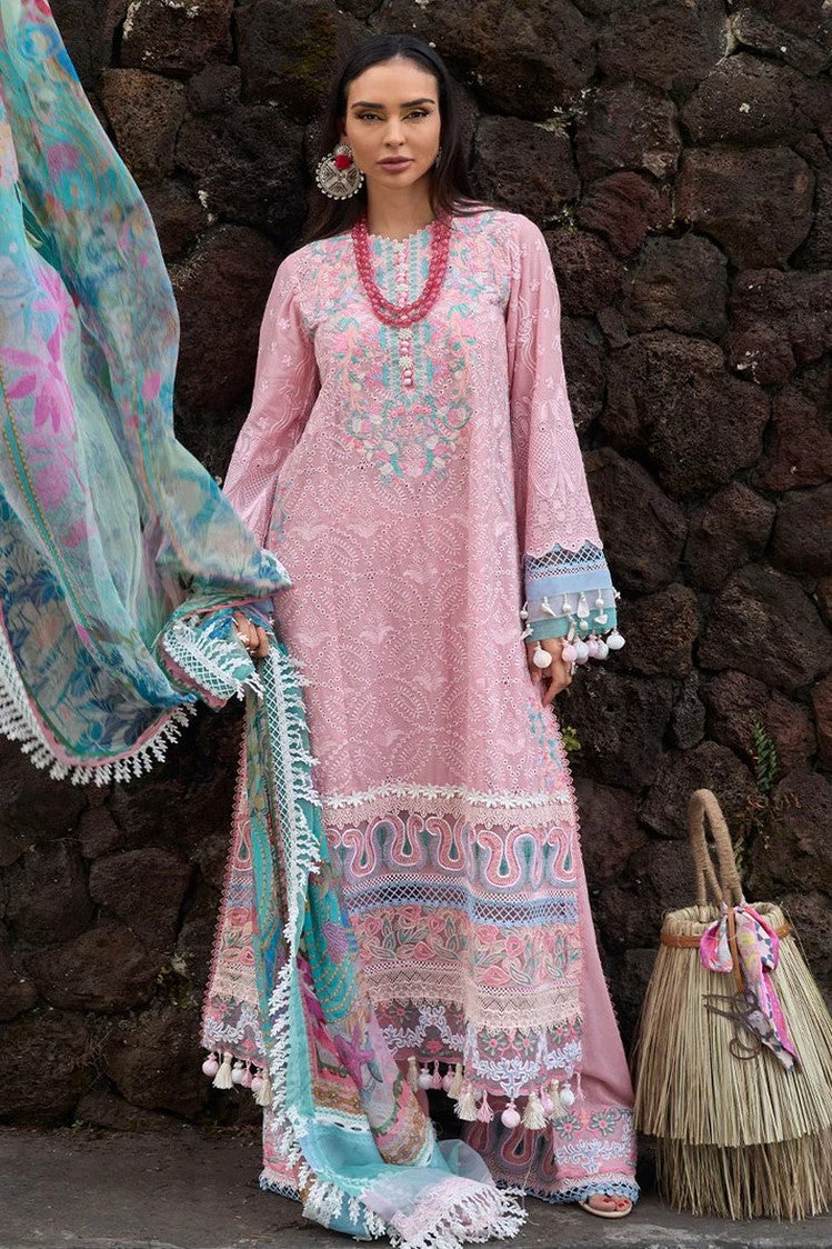 Picture of Ansab Jahangir - AJ LL 24 05 Peony Zoha Luxury Lawn Collection - Available at Raja Sahib