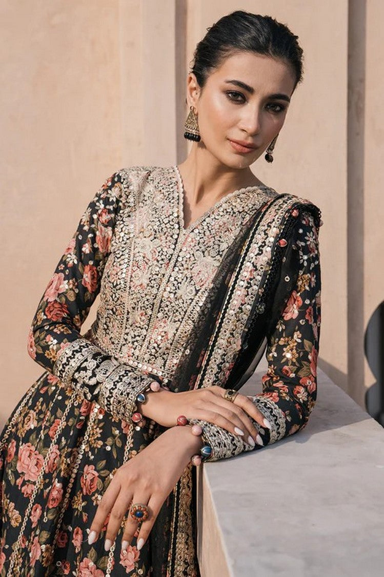 Picture of Jazmin - SL 24 D2 Shahkaar Eid Festive Lawn Collection - Available at Raja Sahib