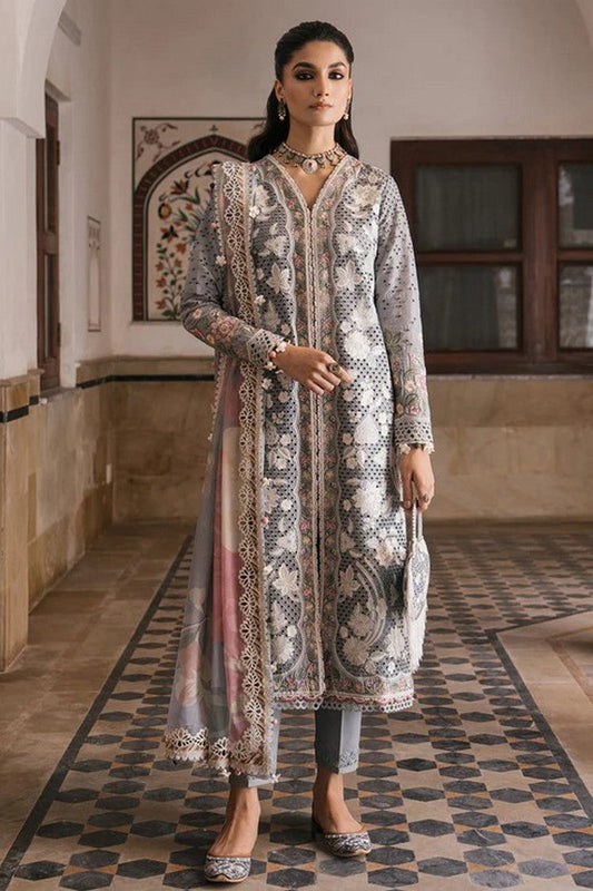 Picture of Jazmin - SL 24 D3 Shahkaar Eid Festive Lawn Collection - Available at Raja Sahib