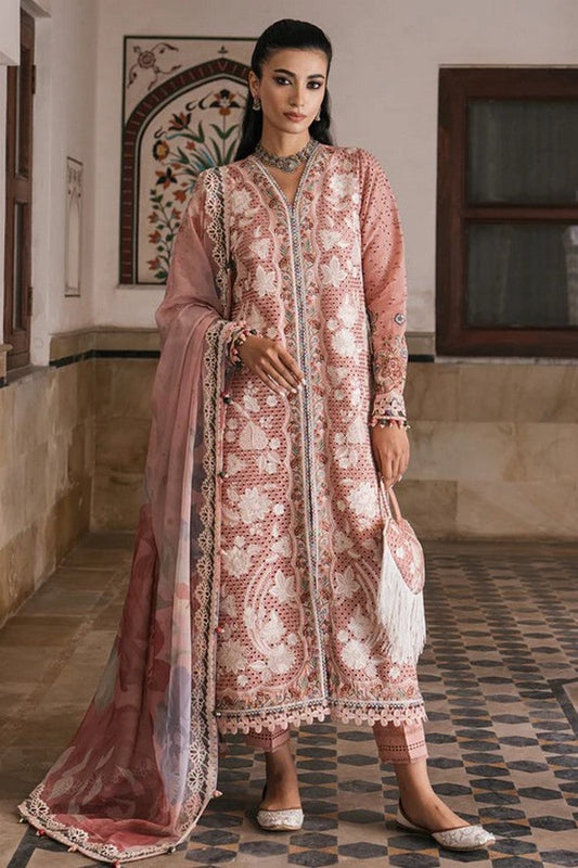 Picture of Jazmin - SL 24 D4 Shahkaar Eid Festive Lawn Collection - Available at Raja Sahib