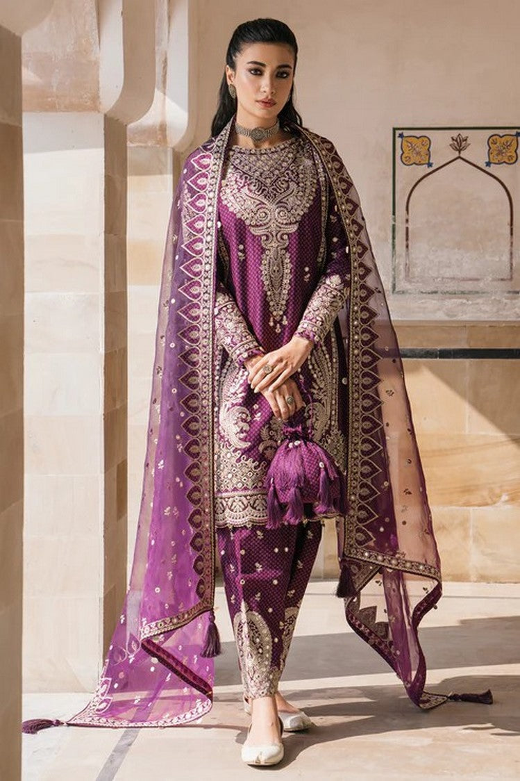 Picture of Jazmin - SL 24 D6 Shahkaar Eid Festive Lawn Collection - Available at Raja Sahib