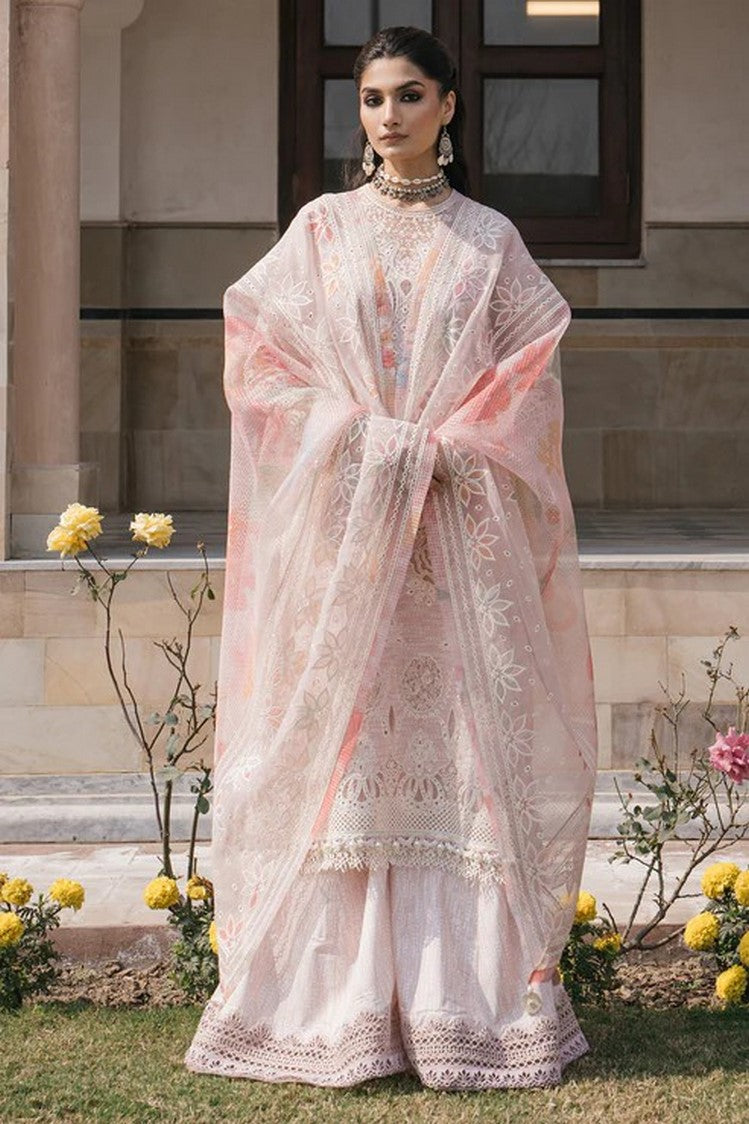 Picture of Jazmin - SL 24 D8 Shahkaar Eid Festive Lawn Collection - Available at Raja Sahib