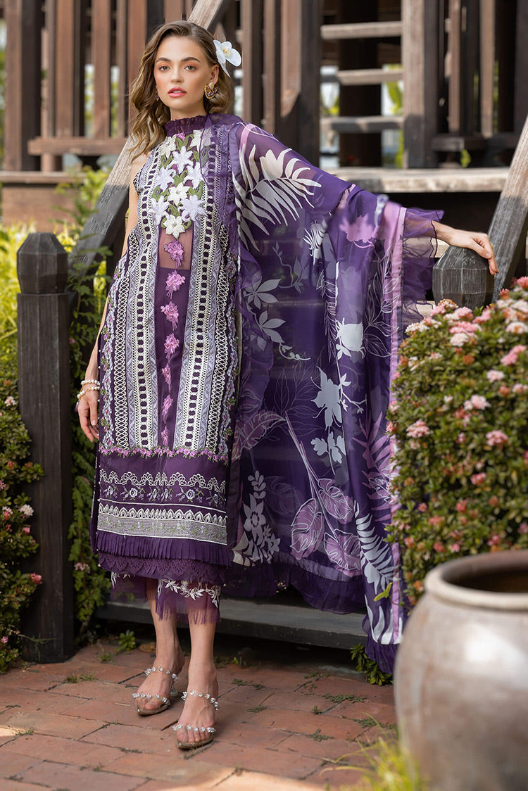 Picture of Asifa & Nabeel - DAZZLE (RRL 12) Rosemary & Ruffles Luxury Lawn Collection - Available at Raja Sahib