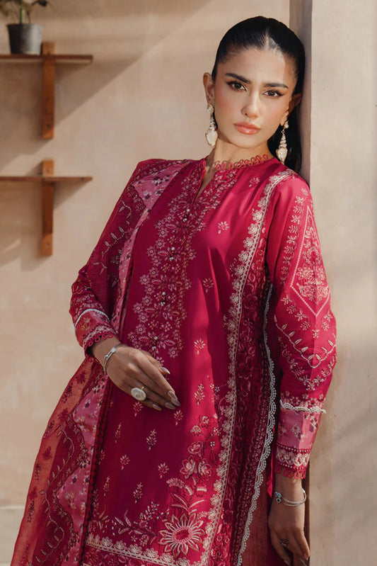 Picture of Xenia - 11 Zaira Farozaan Embroidered Lawn Collection - Available at Raja Sahib