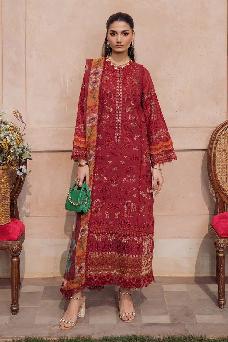 Picture of Xenia - 03 Zeba Farozaan Embroidered Lawn Collection - Available at Raja Sahib