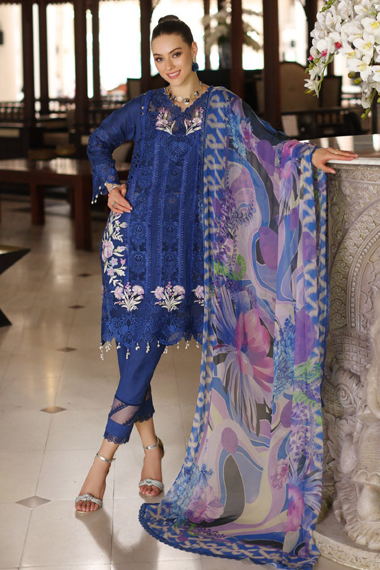 Picture of Noor by Saadia Asad - Design 10B Luxury ChickenKari Lawn Collection - Available at Raja Sahib