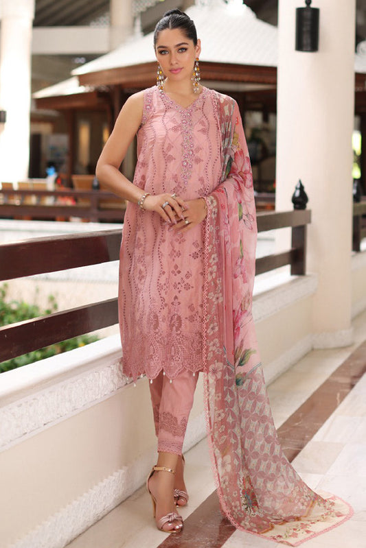 Picture of Noor by Saadia Asad - Design 4B Luxury ChickenKari Lawn Collection - Available at Raja Sahib