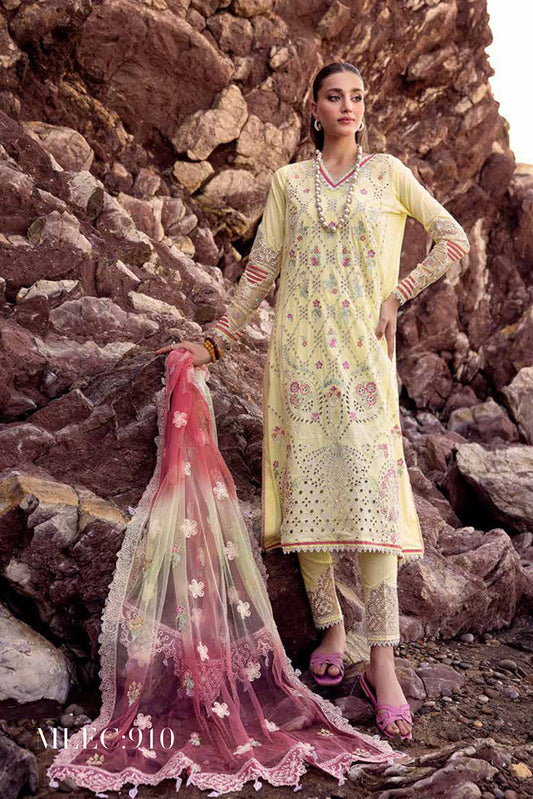 Picture of Muscari - MLEC 910 Luxury Embroidered Lawn Collection - Available at Raja Sahib