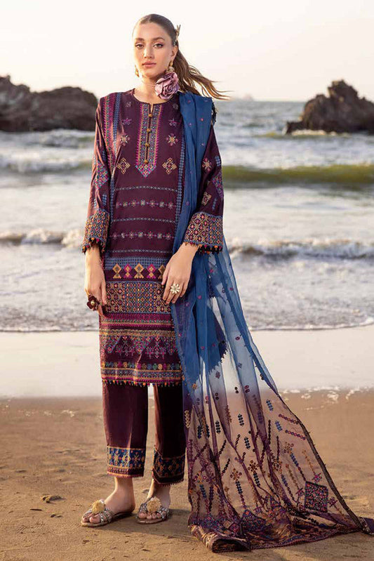 Picture of Muscari - MLEC 914 Luxury Embroidered Lawn Collection - Available at Raja Sahib