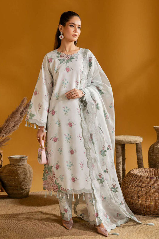 Picture of Alizeh - 01 Ivy Maahi Embroidered Printed Lawn Collection - Available at Raja Sahib