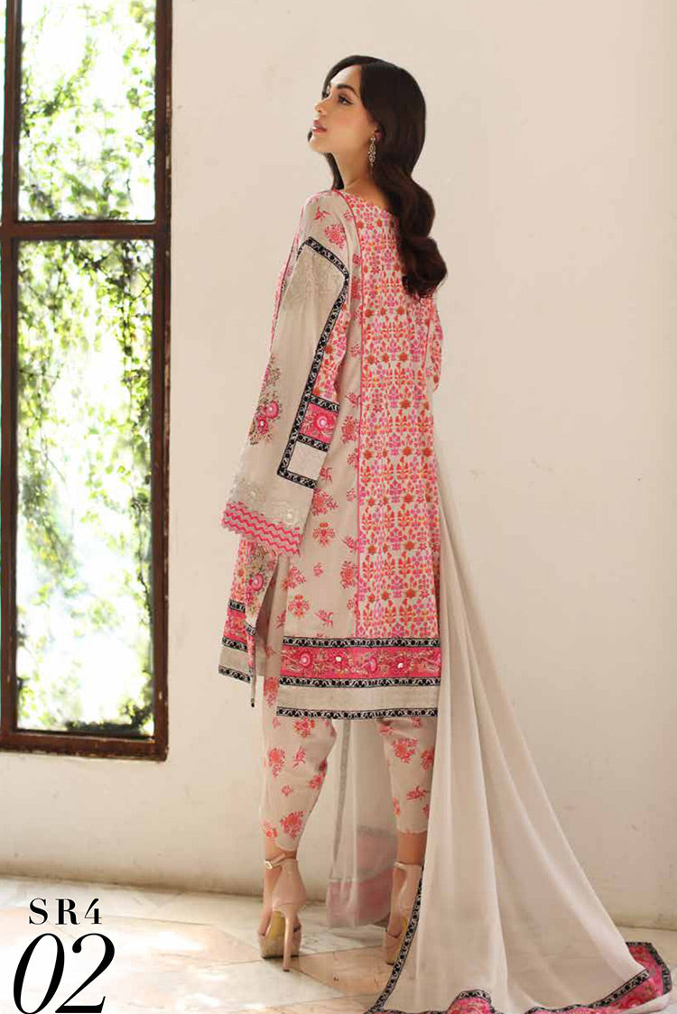 Picture of Charizma - SR4 02 Signature Ramadan Edit Embroidered Lawn Collection Vol 1 - Available at Raja Sahib