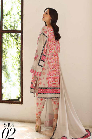 Charizma - SR4 02 Signature Ramadan Edit Embroidered Lawn Collection Vol 1