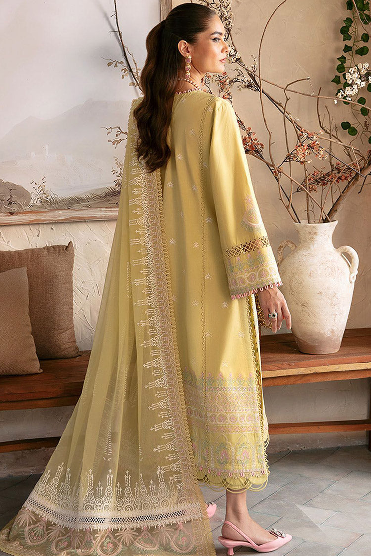 Picture of Afrozeh - AL 24 LUX V1 02 LILIANA Cascade Luxury Lawn Collection - Available at Raja Sahib