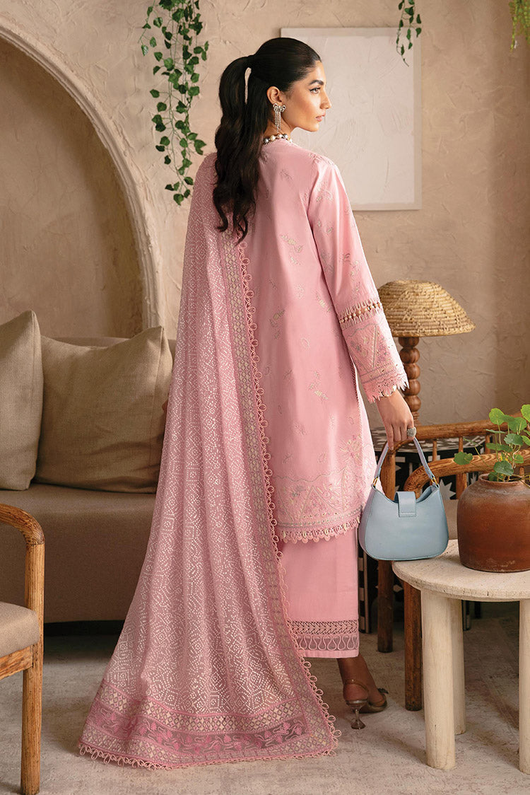 Picture of Afrozeh - AL 24 LUX V1 09 ELLA Cascade Luxury Lawn Collection - Available at Raja Sahib