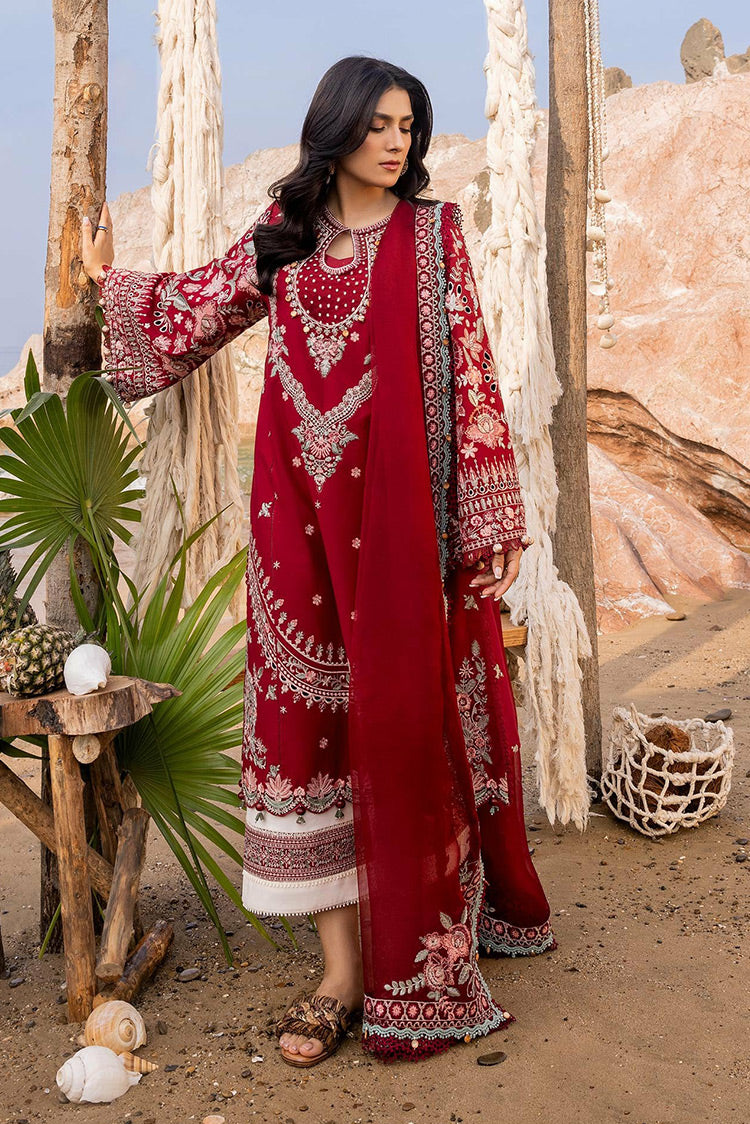 Picture of Sadaf Fawad Khan - 2A Calah (A) Siraa Luxury Lawn Collection - Available at Raja Sahib