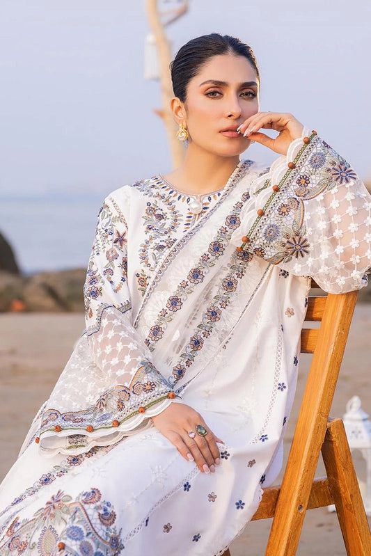 Picture of Sadaf Fawad Khan - 3A Amira (A) Siraa Luxury Lawn Collection - Available at Raja Sahib