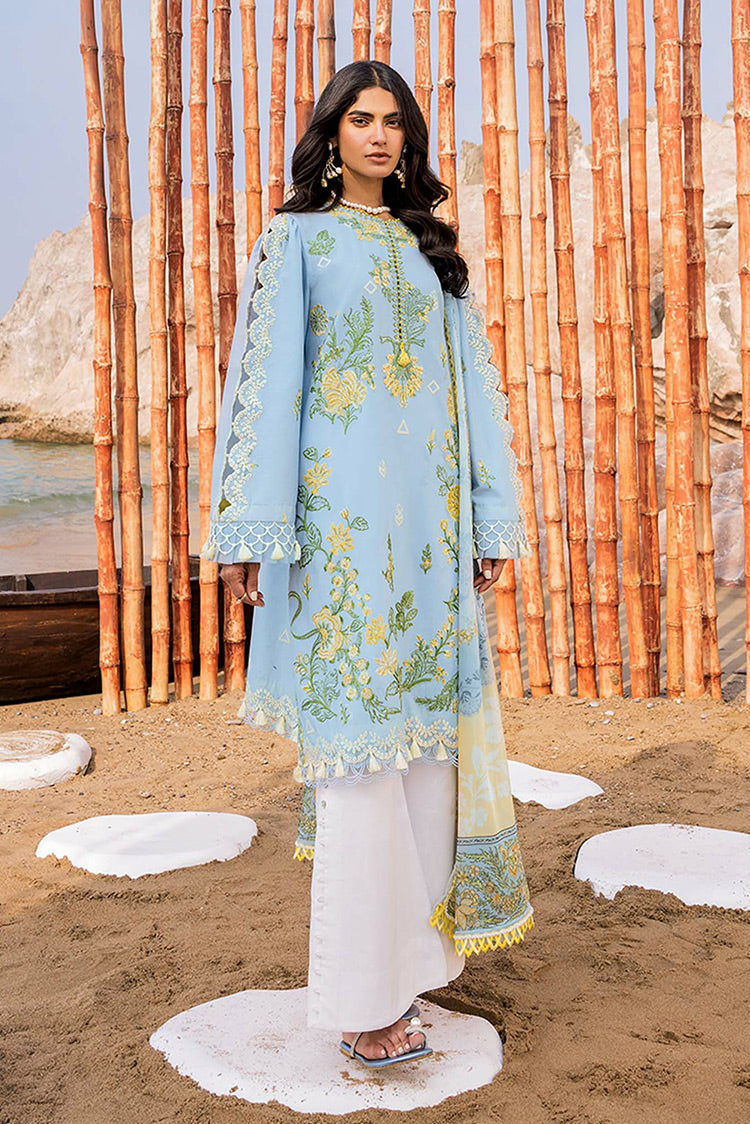 Picture of Sadaf Fawad Khan - 6B Amani (B) Siraa Luxury Lawn Collection - Available at Raja Sahib