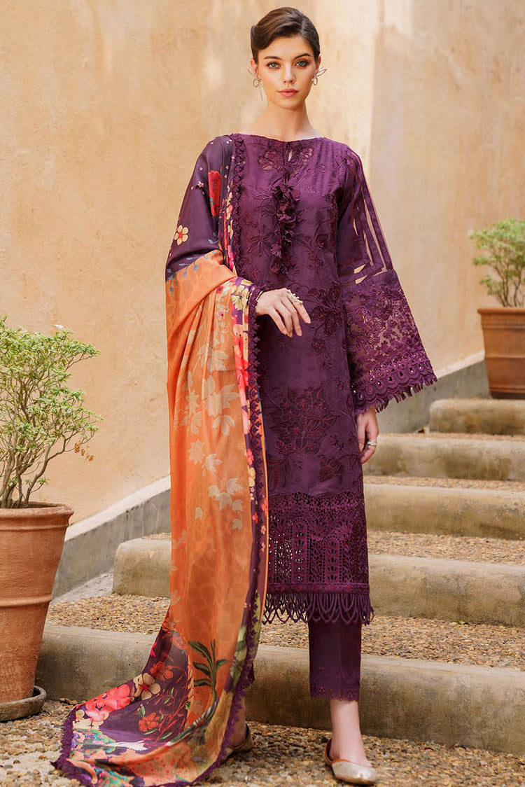 Picture of Baroque - SL 12 D 04 Embroidered Festive Swiss Lawn Collection - Available at Raja Sahib