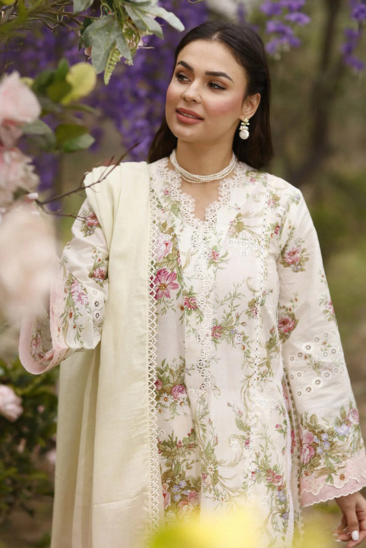 Picture of Manara - SS 01 Jasmine Vintage Flora Spring Summer Collection - Available at Raja Sahib