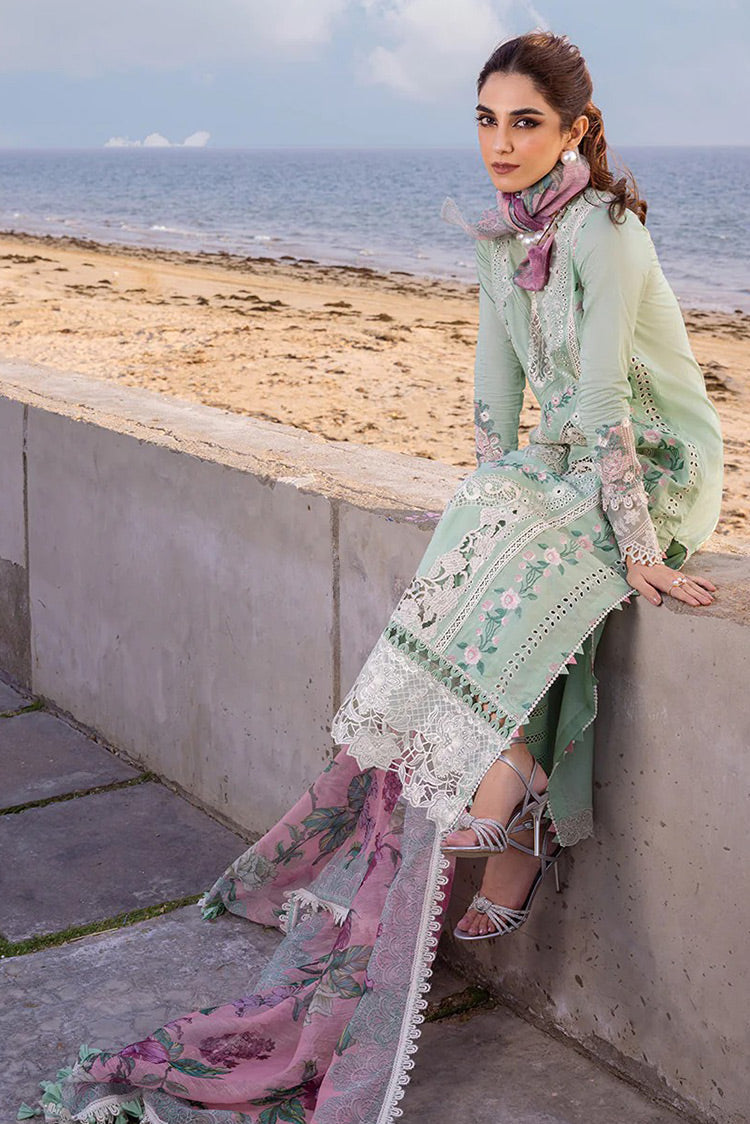 Picture of Saira Rizwan - KESHI SRLL24 02 Luxury Lawn Collection - Available at Raja Sahib