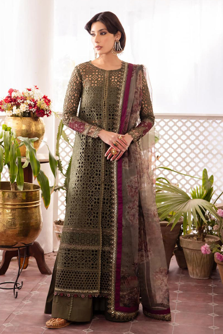 Picture of Iznik - NKG 10 Surmai Nani Ka Ghar Luxury Lawn Collection - Available at Raja Sahib