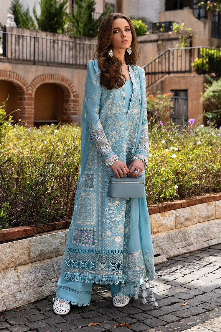 Picture of Republic Womenswear - Azure (D4-B) Ilana Eid Luxury Lawn Collection - Available at Raja Sahib