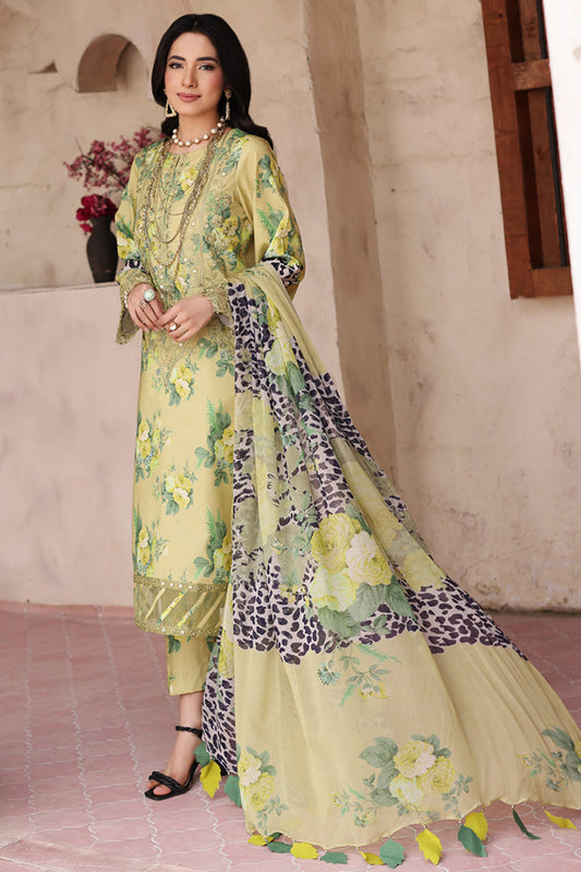 Picture of Charizma - CCS4 15 Combination Embroidered Lawn Collection Vol 2 - Available at Raja Sahib