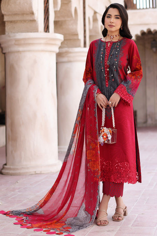 Picture of Charizma - CCS4 09 Combination Embroidered Lawn Collection Vol 2 - Available at Raja Sahib