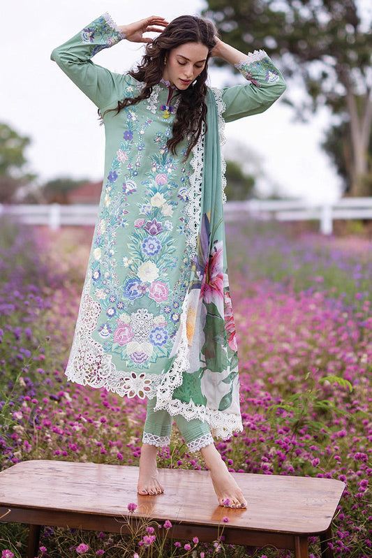 Picture of Mushq - 2A BRIMSTONE The Secret Garden Hemline Spring Summer Collection - Available at Raja Sahib