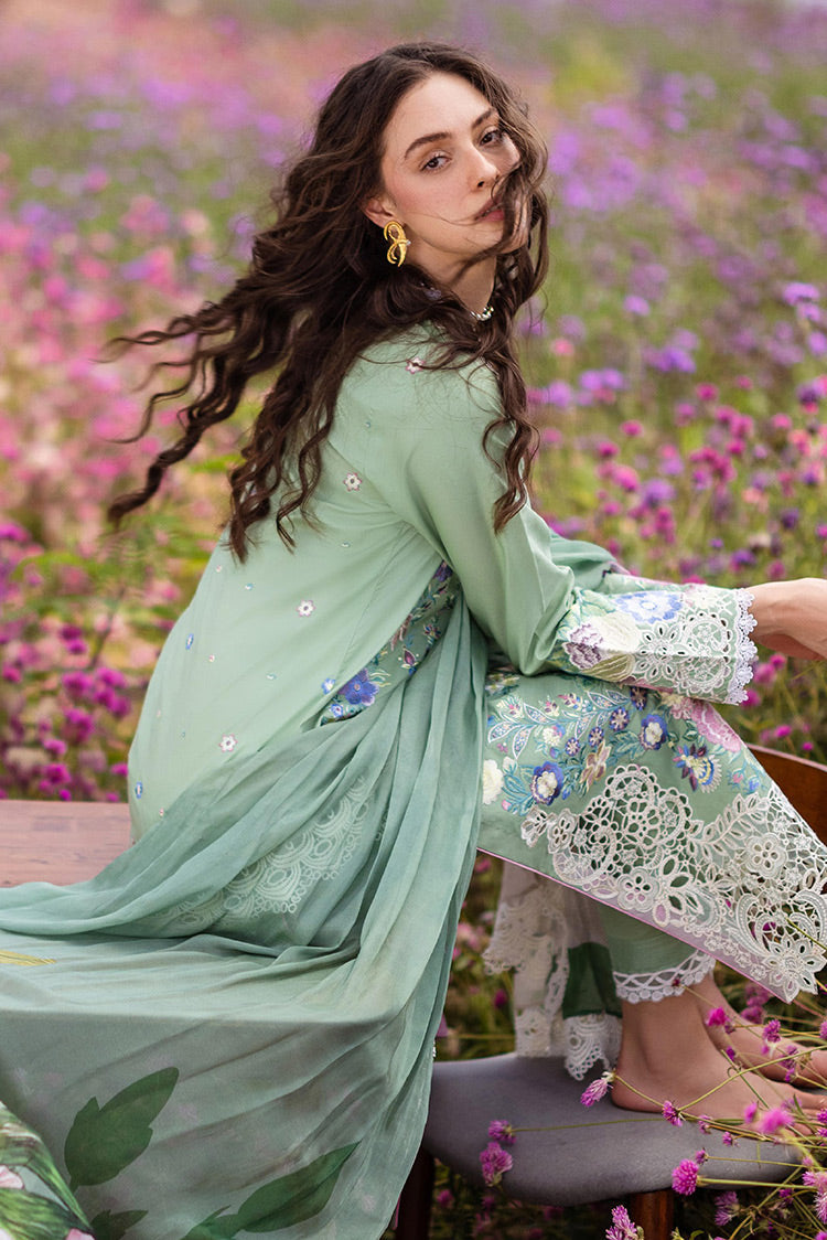 Picture of Mushq - 2A BRIMSTONE The Secret Garden Hemline Spring Summer Collection - Available at Raja Sahib