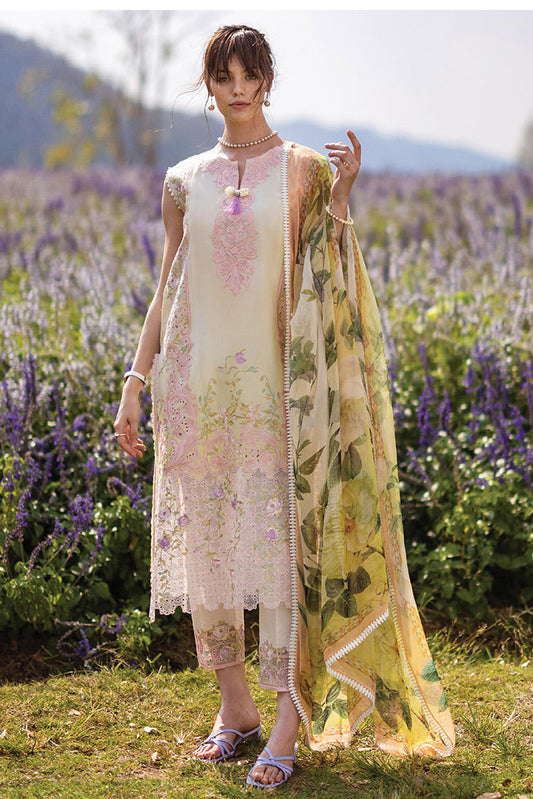 Picture of Mushq - 5B SERENITY The Secret Garden Hemline Spring Summer Collection - Available at Raja Sahib