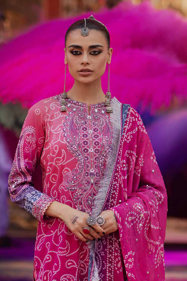 Picture of Nureh - NS 131 Bazar Embroidered Embellished Lawn Collection Vol 2 - Available at Raja Sahib